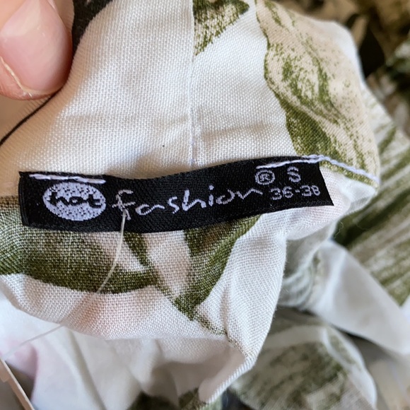 Leaf Print Kimono Set - Picture 4 of 5